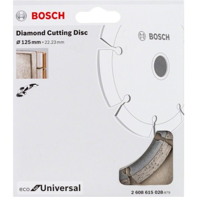 Bosch - Ekonomik Seri Genel Yapı Malzemeleri İçin Elmas Kesme Diski 125 mm