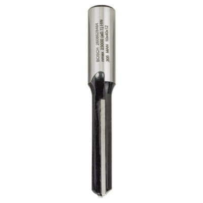 Bosch - Standard Seri Ahşap İçin Çift Oluklu, Sert Metal Ekstra Uzun Düz Freze Ucu 12*10*81mm