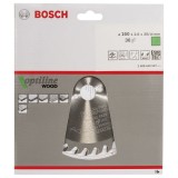 Bosch - Optiline Serisi Ahşap için Daire Testere Bıçağı 160*20/16 mm 36 Diş