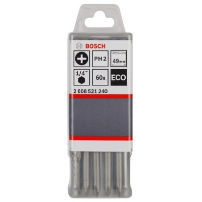 Bosch - Eco PH2 Vidalama Ucu 49mm 60'lı