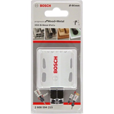Bosch - Yeni Progressor Serisi Ahşap ve Metal için Delik Açma Testeresi (Panç) 44 mm
