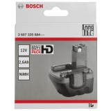 Bosch - 12 V 2,6 Ah HD NiMh O-Pack Akü