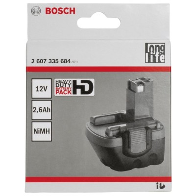 Bosch - 12 V 2,6 Ah HD NiMh O-Pack Akü