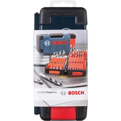Bosch - PointTeQ Matkap Ucu 18parça Set Toughbox