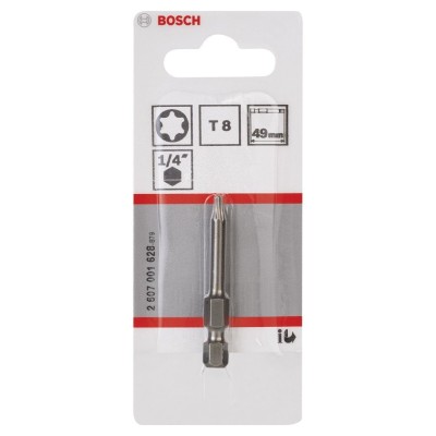 Bosch - Extra Hard Serisi Vidalama Ucu T8*49 mm 1'li