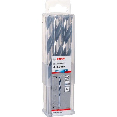 Bosch - HSS-PointeQ Metal Matkap Ucu 11,9 mm 5'li