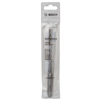 Bosch - Plus-1 Serisi, SDS-plus Kırıcı Delici Matkap Ucu 6*160 mm