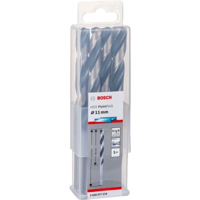 Bosch - HSS-PointeQ Metal Matkap Ucu 11,0 mm 5'li