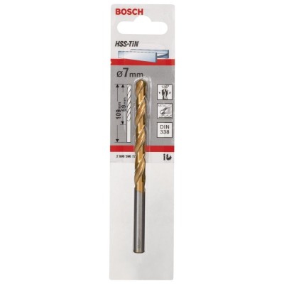 Bosch - HSS-TiN Metal Matkap Ucu 7*109 mm