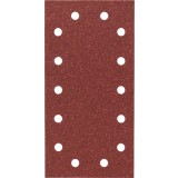 Bosch - Titreşimli Zımpara Kağıdı 10'lu, 115 x 230 mm 60 Kum 14 Delik