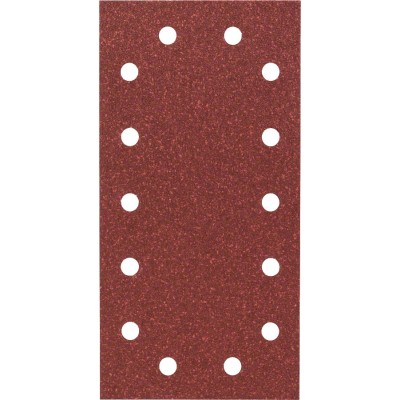 Bosch - Titreşimli Zımpara Kağıdı 10'lu, 115 x 230 mm 60 Kum 14 Delik