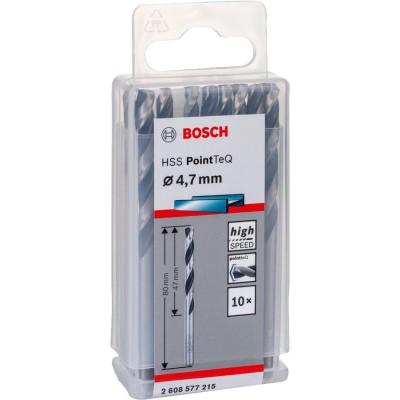 Bosch - HSS-PointeQ Metal Matkap Ucu 4,7 mm 10'lu