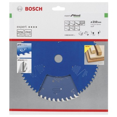 Bosch - Expert Serisi Ahşap için Daire Testere Bıçağı 210*30 mm 56 Diş