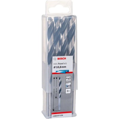 Bosch - HSS-PointeQ Metal Matkap Ucu 10,8 mm 5'li