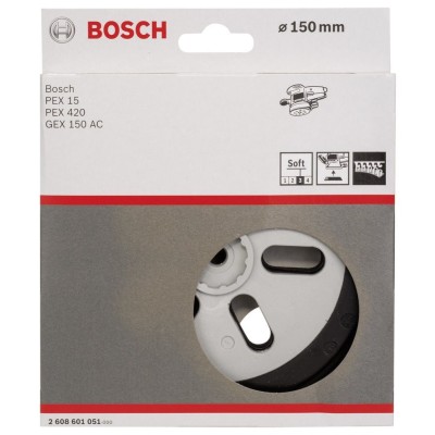 Bosch - 150 mm Zımpara Tabanı Yumuşak