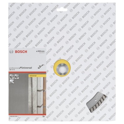 Bosch - Standard Seri Genel Yapı Malzemeleri İçin Turbo Segmanlı Elmas Kesme Diski 300 mm