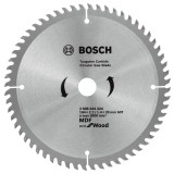 Bosch - Eco for Wood Daire Testere Bıçağı 184*20 mm 60 Diş