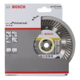 Bosch - Best Serisi Genel Yapı Malzemeleri İçin Turbo Segmanlı Elmas Kesme Diski 115 mm
