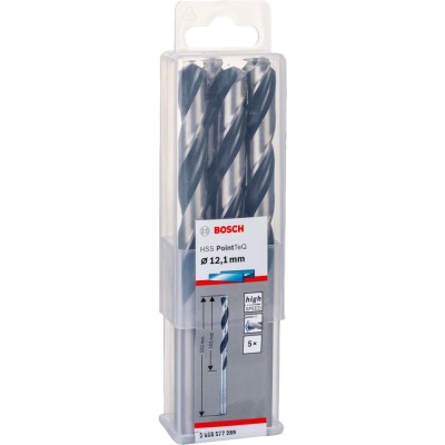 Bosch - HSS-PointeQ Metal Matkap Ucu 12,1 mm 5'li