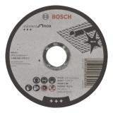 Bosch - 115*1,6 mm Standard Seri Düz Inox (Paslanmaz Çelik) Kesme Diski (Taş)