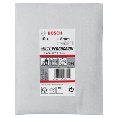 Bosch - cyl-3 Serisi, Beton Matkap Ucu 8*120 mm 10'lu Paket