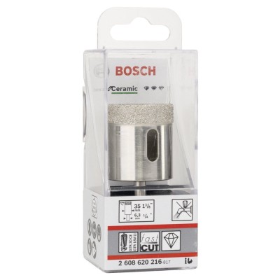 Bosch - Best Serisi, GTR 30 İçin Seramik Kuru Elmas Delici 35*35 mm