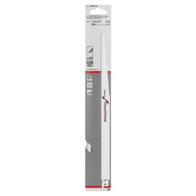 Bosch - Heavy Serisi Ahşap Ve Metal için Panter Testere Bıçağı S 1411 DF - 2'li