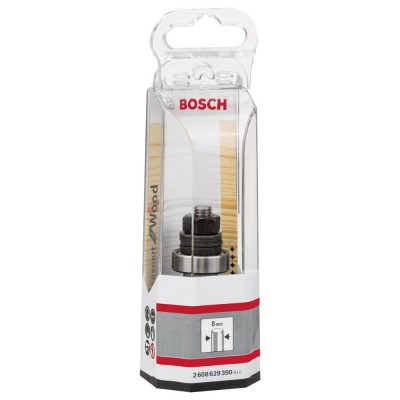 Bosch - Expert Serisi Ahşap İçin Çalıştırma Bilye Yataklı Diskli Kanal Freze Şaftı 8*60,3 mm