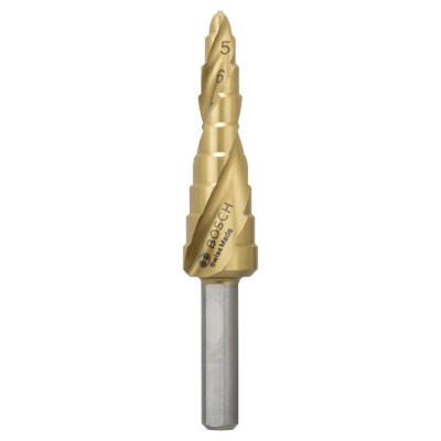 Bosch - HSS-TiN 9 Kademeli Matkap Ucu 4-12 mm