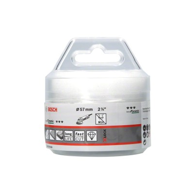 Bosch - X-LOCK - Best Serisi, Taşlama İçin Seramik Kuru Elmas Delici 57*35 mm