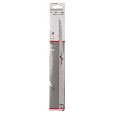Bosch - Basic Serisi Ahşap için Panter Testere Bıçağı S 1617 K - 5'li