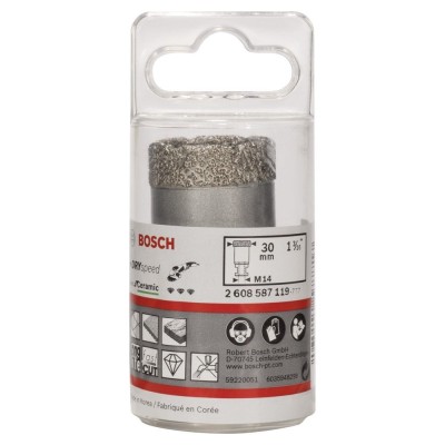 Bosch - Best Serisi, Taşlama İçin Seramik Kuru Elmas Delici 30*35 mm