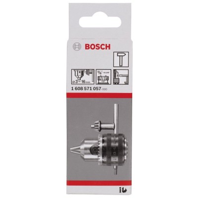 Bosch - 3-16 mm - 5/8''-16 Anahtarlı Mandren
