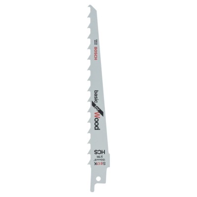 Bosch - Basic Serisi Ahşap için Panter Testere Bıçağı S 617 K - 2'li