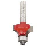 Bosch - Expert Serisi Ahşap İçin Çift Oluklu, Sert Metal Bilye Yataklı Yuvarlama Frezesi 8*6,35*55mm