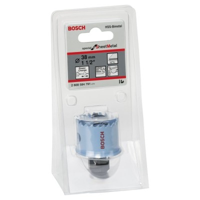 Bosch - Special Serisi Metal Ve Inox Malzemeler için Delik Açma Testeresi (Panç) 38 mm