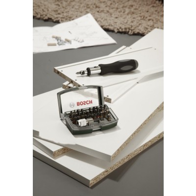 Bosch DIY 32 Parça Vid. Ucu ve Tornavida Seti