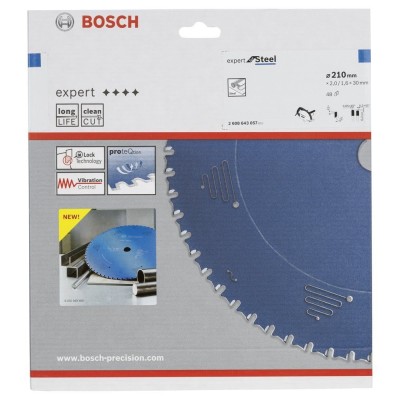 Bosch - Expert Serisi Metal için Daire Testere Bıçağı 210*30 mm 48 Diş