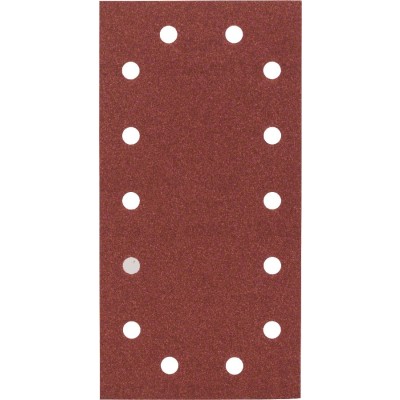 Bosch - Titreşimli Zımpara Kağıdı 10'lu, 115 x 230 mm 120 Kum 14 Delik