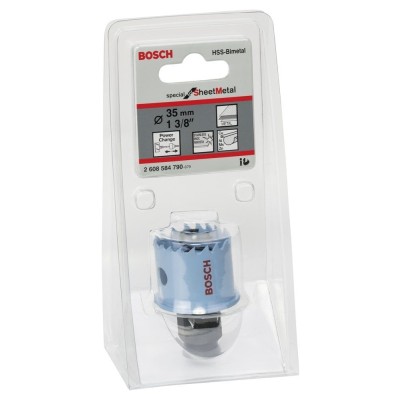 Bosch - Special Serisi Metal Ve Inox Malzemeler için Delik Açma Testeresi (Panç) 35 mm