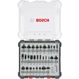 Bosch - Profesyonel 30 Parça Karışık Freze Ucu Seti 8 mm Şaftlı