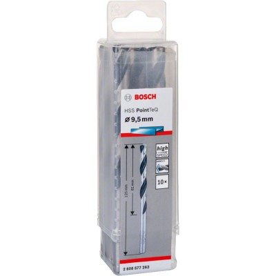 Bosch - HSS-PointeQ Metal Matkap Ucu 9,5 mm 10'lu