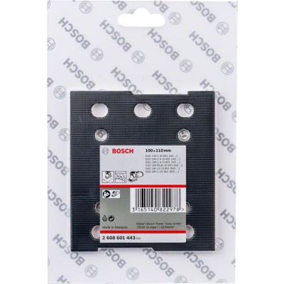 Bosch - Pıtrak Tutturmalı Zımpara Tabanı (110x100 mm)