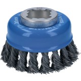 Bosch - X-LOCK - Heavy Serisi Metal İçin Burgulu Tel Fırça 75*0,5 mm
