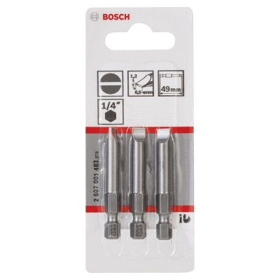Bosch - Extra Hard Serisi S1,2x6,5*49 mm 3'lü