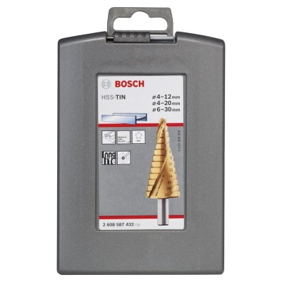Bosch - HSS-TİN 3'lü Pro-box 4-12,4-20,6-30 mm