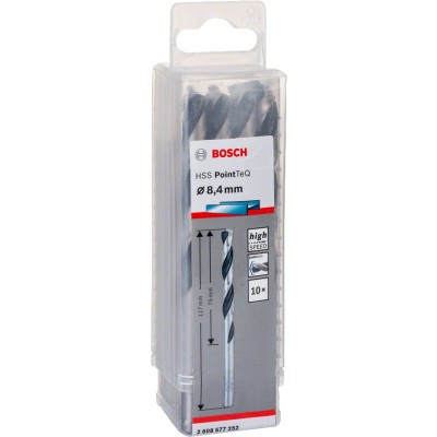 Bosch - HSS-PointeQ Metal Matkap Ucu 8,4 mm 10'lu