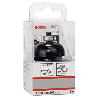 Bosch - Standard Seri Ahşap İçin Çift Kesicili Sert Metal Kordon Bıçağı 8*36,7*58*12 mm