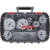 Bosch - Yeni Progressor Serisi Delik Açma Testeresi (Panç) Seti 11 Parça Ø 25-32-40-54-60-68-76-86 mm