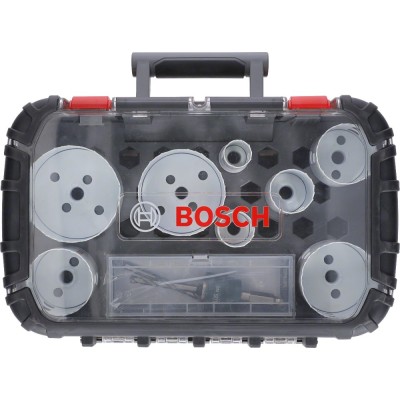 Bosch - Yeni Progressor Serisi Delik Açma Testeresi (Panç) Seti 11 Parça Ø 25-32-40-54-60-68-76-86 mm